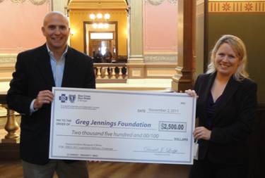 OBrien Check to Jennings Foundation