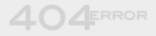 404 ERROR