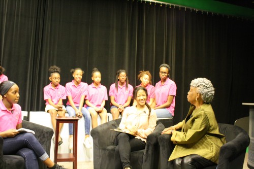 The Merze Tate Explorers is a nonprofit organization dedicated to exposing young girls to careers through media. As travel writers, the Explorers meet amazing trailblazers which inspire them to reach their fullest potential. The girls interview globally respected leaders such as Harriet Elam-Thomas, as former U.S. Ambassador. 